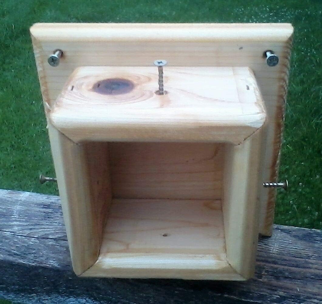 Cedar Wood 4x4 Post Mount for Large Bird Feeders or Bird House