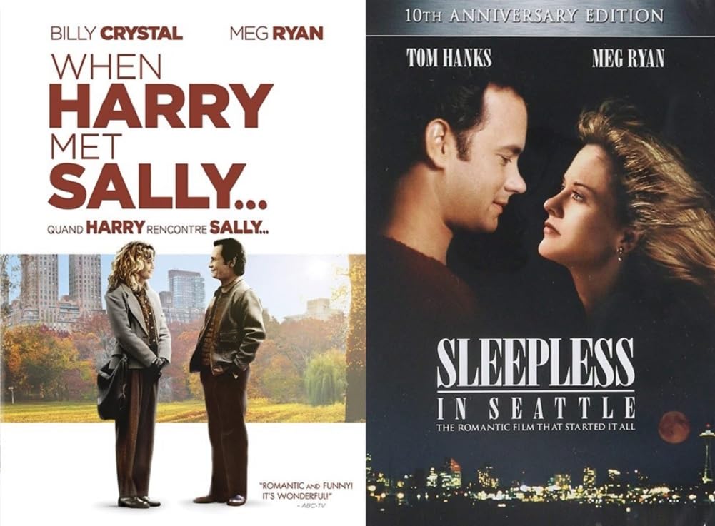 Generic Sleepless in Seattle/When Harry Met Sally DVD 2-Pack: Movie, DVD, Passenger Car Compatible, Meg Ryan Double Feature