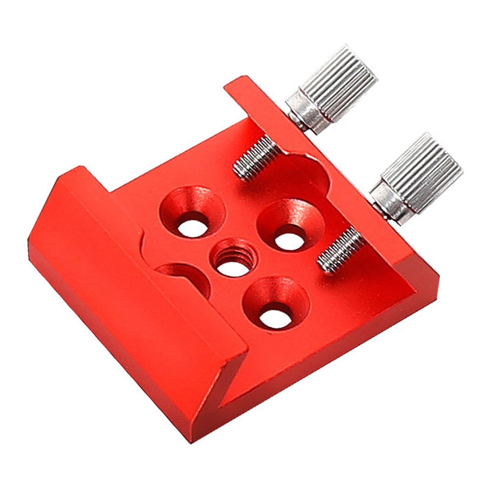 AUYXSSZ Aluminum Alloy Dovetail Mount Delivers Versatile Scope Base Providing Stability And Durability While Maintaining Lightweight Telescope Accessories, Red, 4.4x4x1.6cm