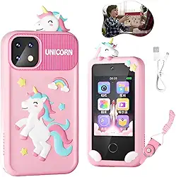 Celular Infantil Educativo Touch Rosa Diversão Aprendizado E Estilo Em Um Só Brinquedo Transforme O Aprendizado Da Sua Criança Em momentos Cheios De diversão E Imaginação(Cor Rosa)