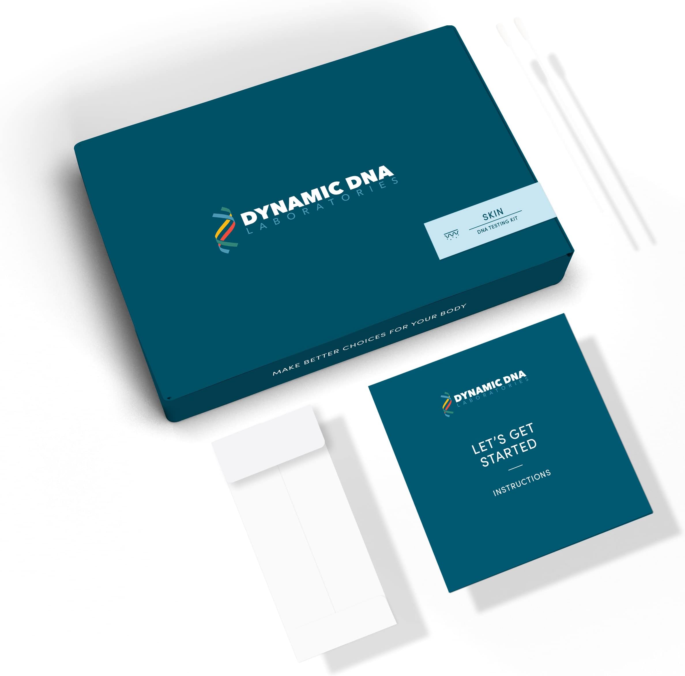 | Skin DNA Test – Genetic Testing Kit - Includes 24 Genetic Traits