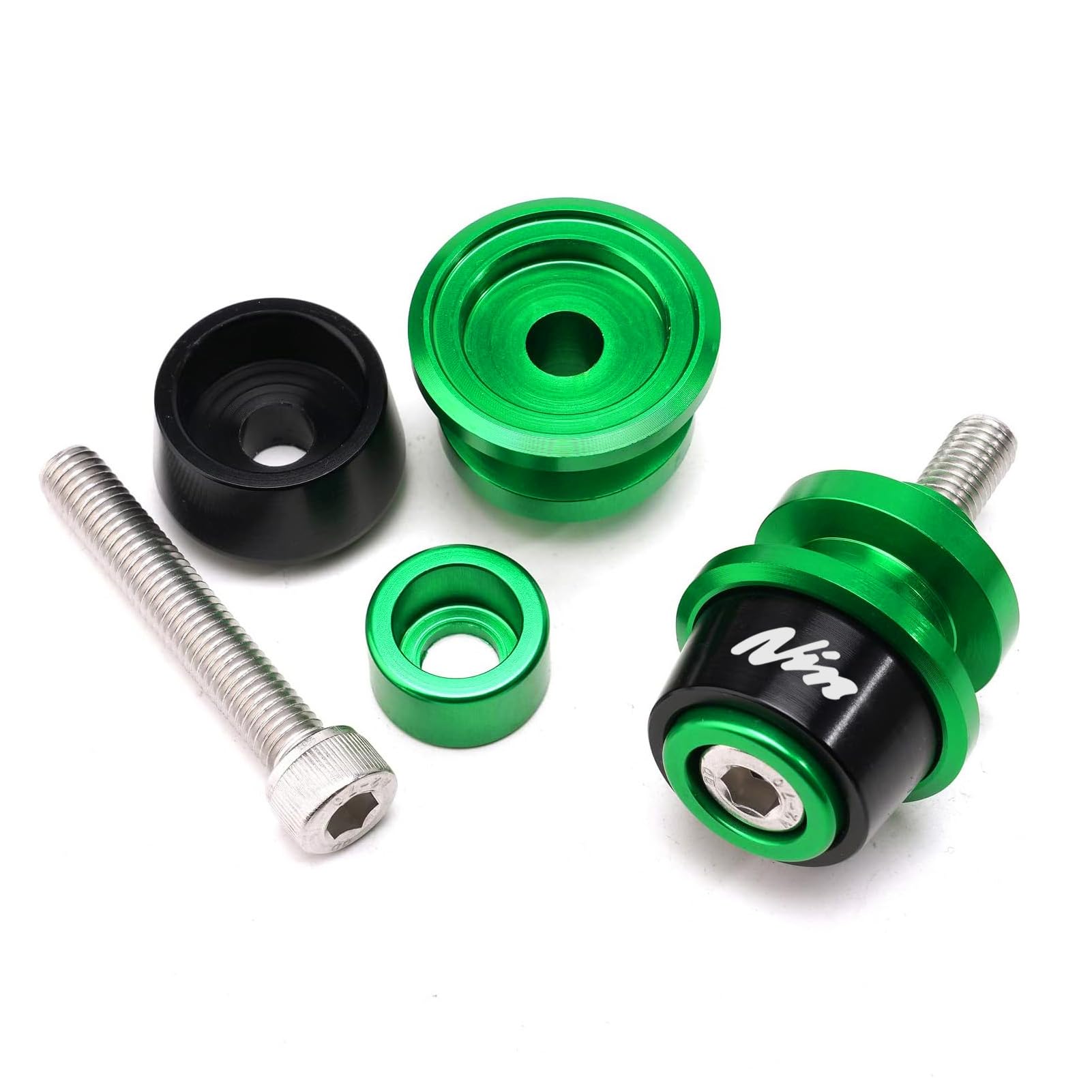 Amazon.com: MOWOK 8MM Swingarm Spools slider Fit For Ninja 650