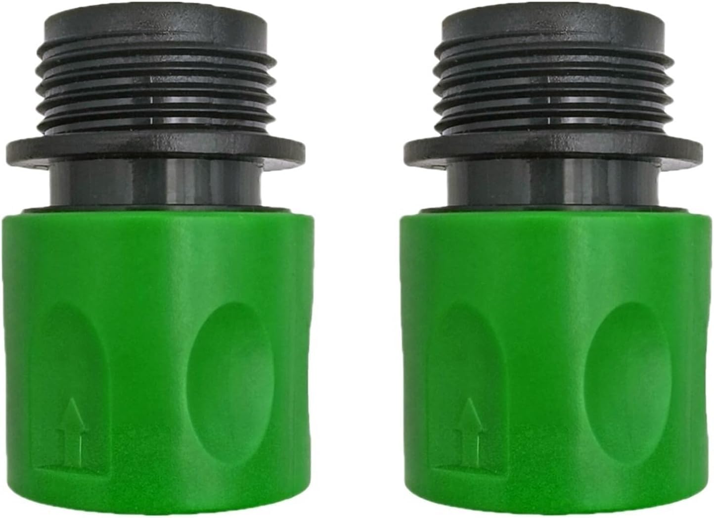 3/4 Inch Male Thread Hose Adapter, Quick Connector Nipple for Garden Hose, Drip Irrigation and Watering System, 2 Pack(L-USA-2pcs)