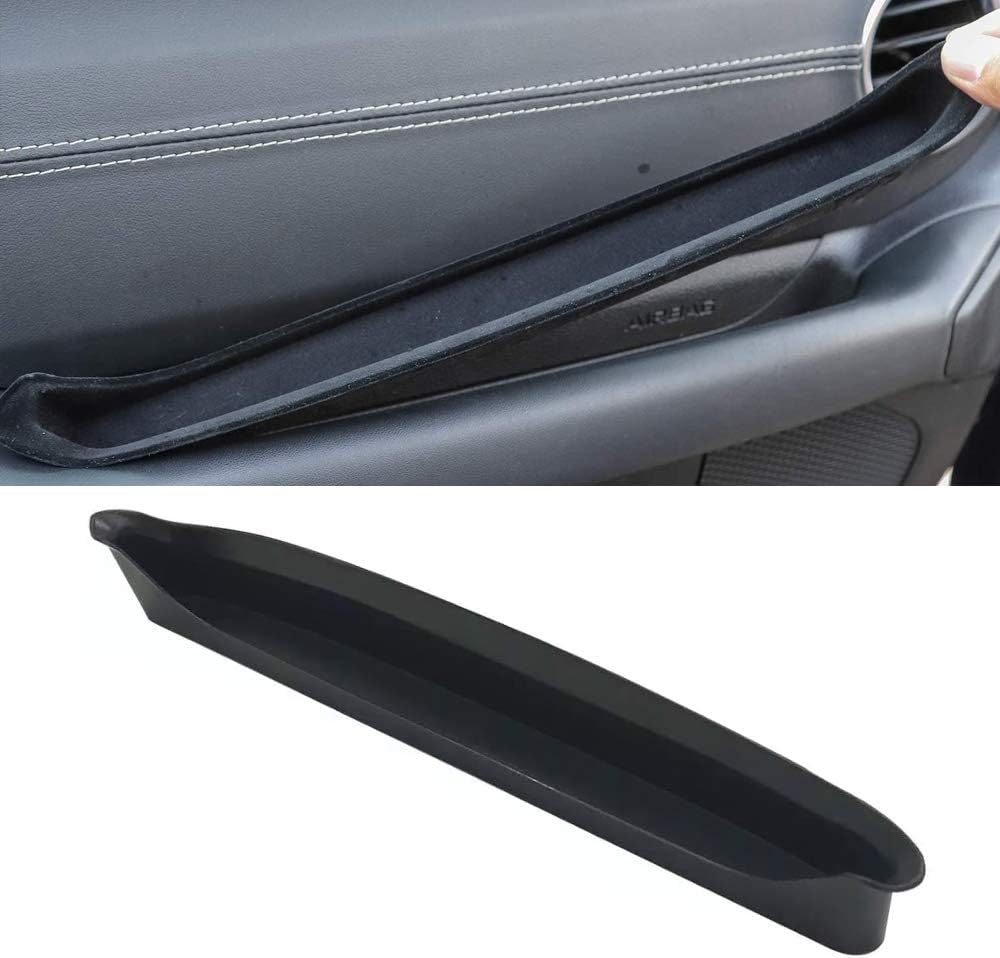 A ABIGAIL L GrabTray Passenger Storage Tray Organizer Grab Handle Accessory Box for 2018-2021 Jeep Wrangler JL JLU & Jeep Gladiator JT, Interior Accessories