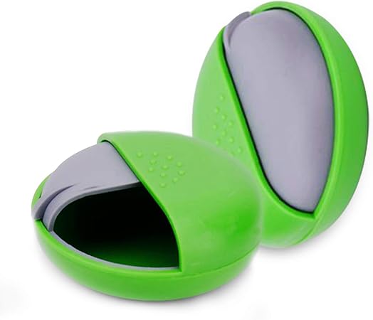 Amazon Urlife ピルケース 小物入れ 丸形 薬ケース 回転ケース サプリメントケース サプリケース 薬入れ 便利グッズ コンパクト 軽量 シンプル オシャレ 円形 グリーン 2pcs Urlife ピルケース