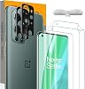 Orzero 32 Compatible for OnePlus 9 Pro, 3 Pack Soft TPU Screen Protector Not Glass 2 Pack Camera Lens Protector, with Alignment tool Anti-Scratch Bubble-Free