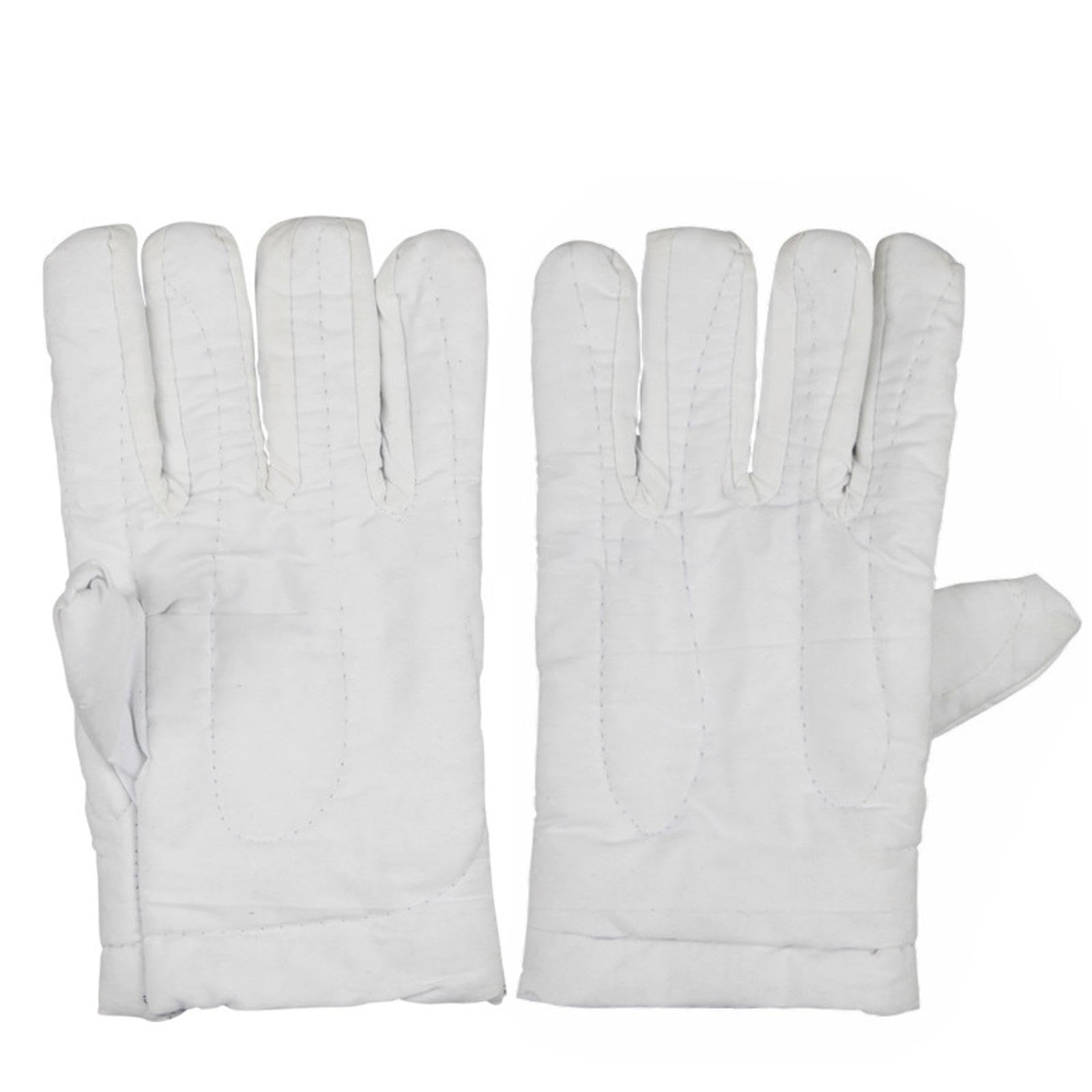 6 pares de guantes de horno cómodos resistentes al calor, de algodón grueso, para cocinar, hornear, asar, asar, acampar
