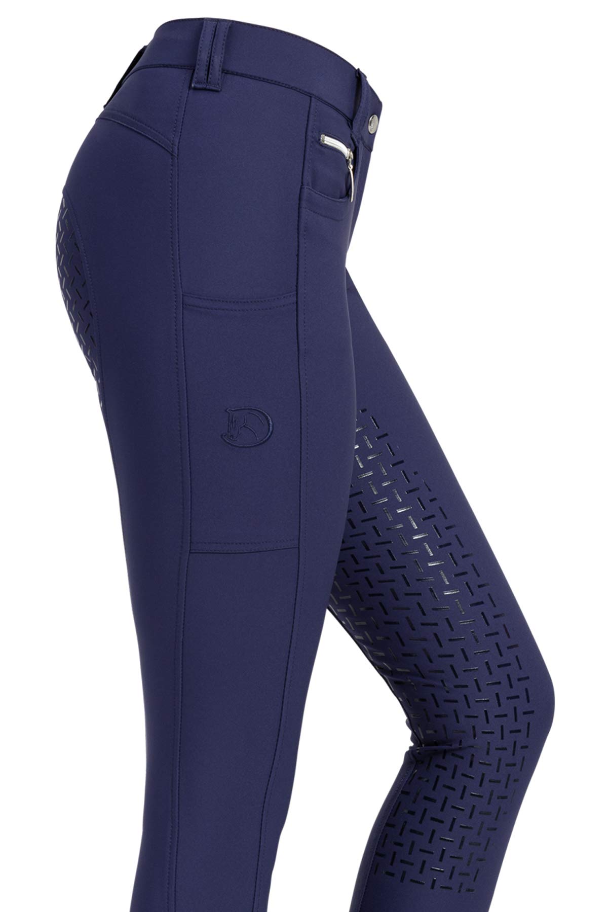 RIDERS CHOICE Pantalon d'équitation pour Femmes avec Fond Complet en Silicone - RidersDeal Collection pour Les Cavaliers