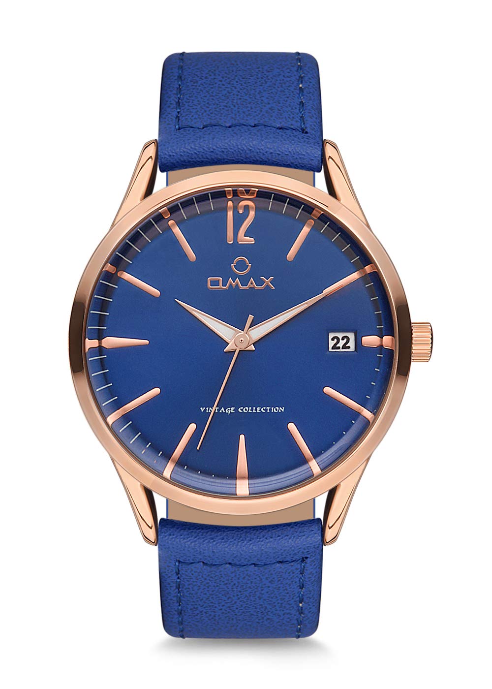 OMAX Date Analog Blue Dial Watch for Men (B07MGB3GVC) Amazon Price History, Amazon Price Tracker