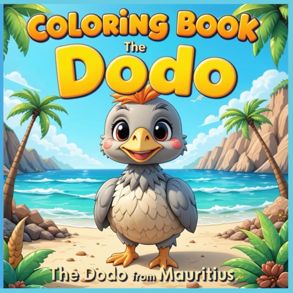 THE DODO FROM MAURITIUS: COLORING BOOK