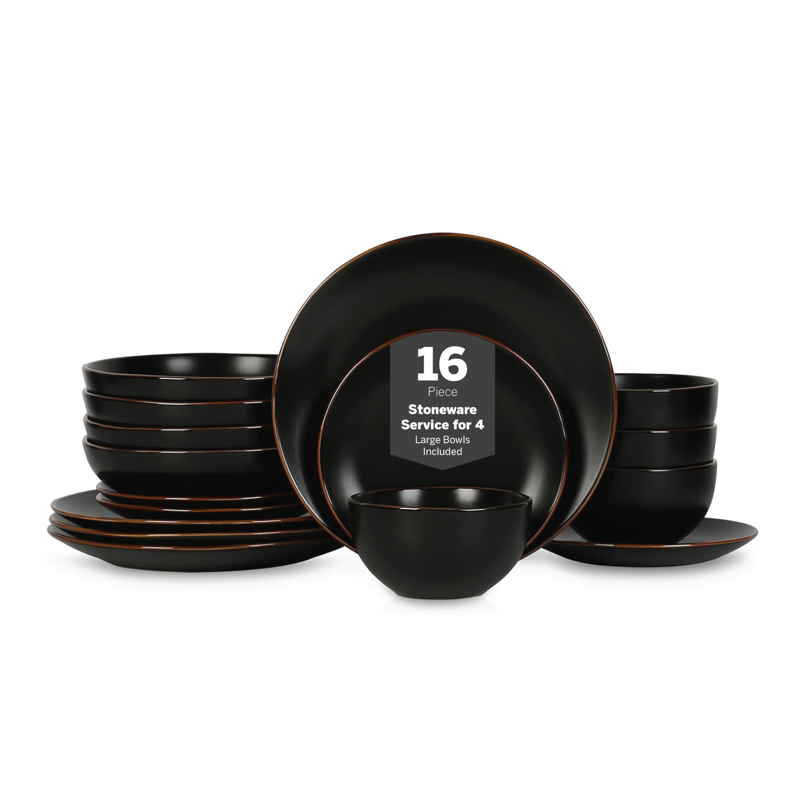Stone Lain Brasa 16-Piece Stoneware Set
