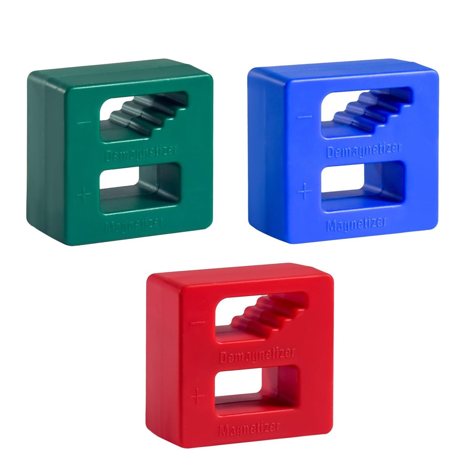 Rgybao 3Pcs Efficient Screwdriver Magnetizer Demagnetizer Saves Time Lightweight For Drills, Screws, Nut, Screwdrivers Double Function Magnetizer Tool