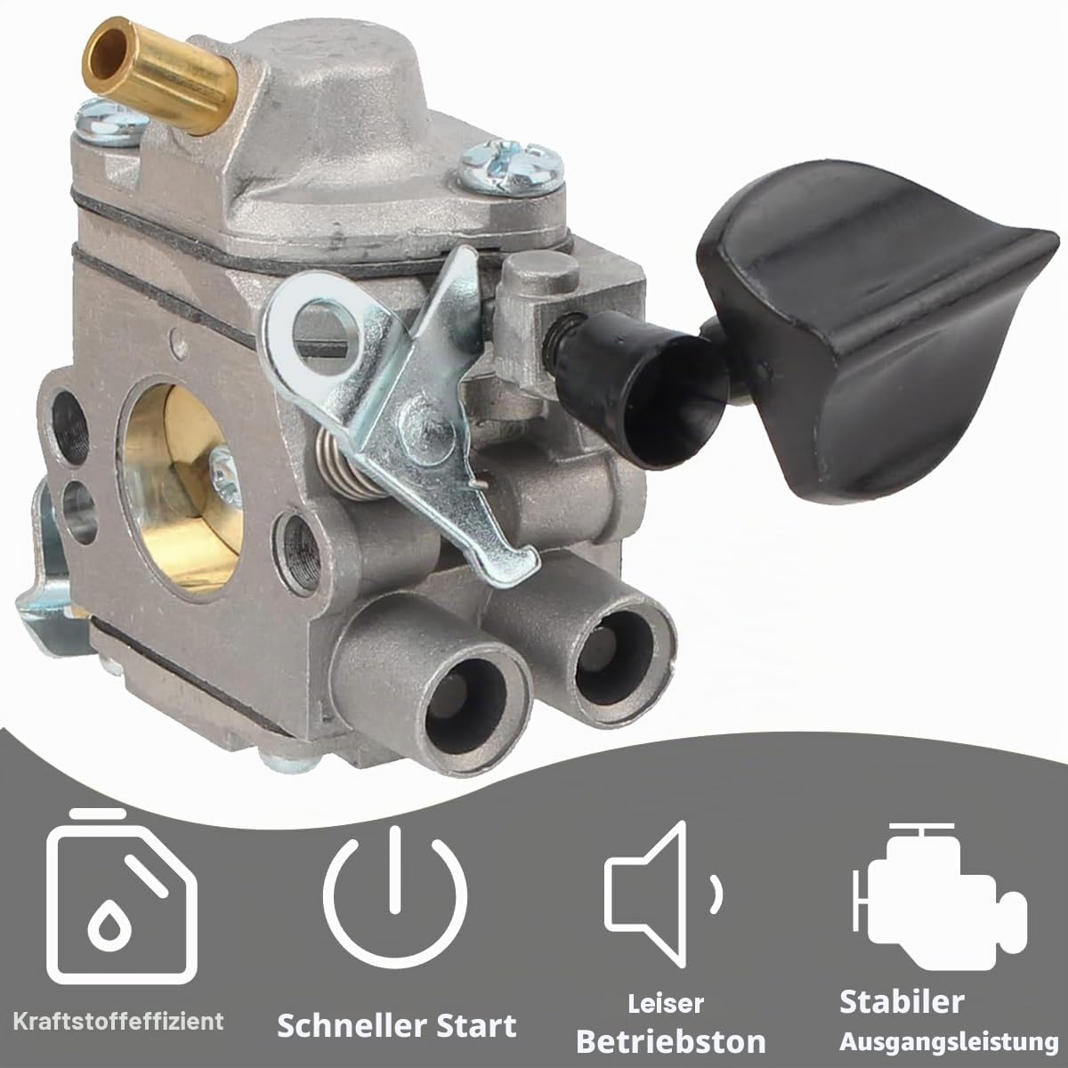 ZAMDOE BR 600 Vergaser für Stihl BR600 BR500 BR550 BR700 Laubbläser, Rucksackbläser, Ersatz für Zama C1Q-S183 C1Q-S184 4282-120-0606 4282-120-0607 4282-120-0608 Teile, mit 4282 141 0300 Luftfilter