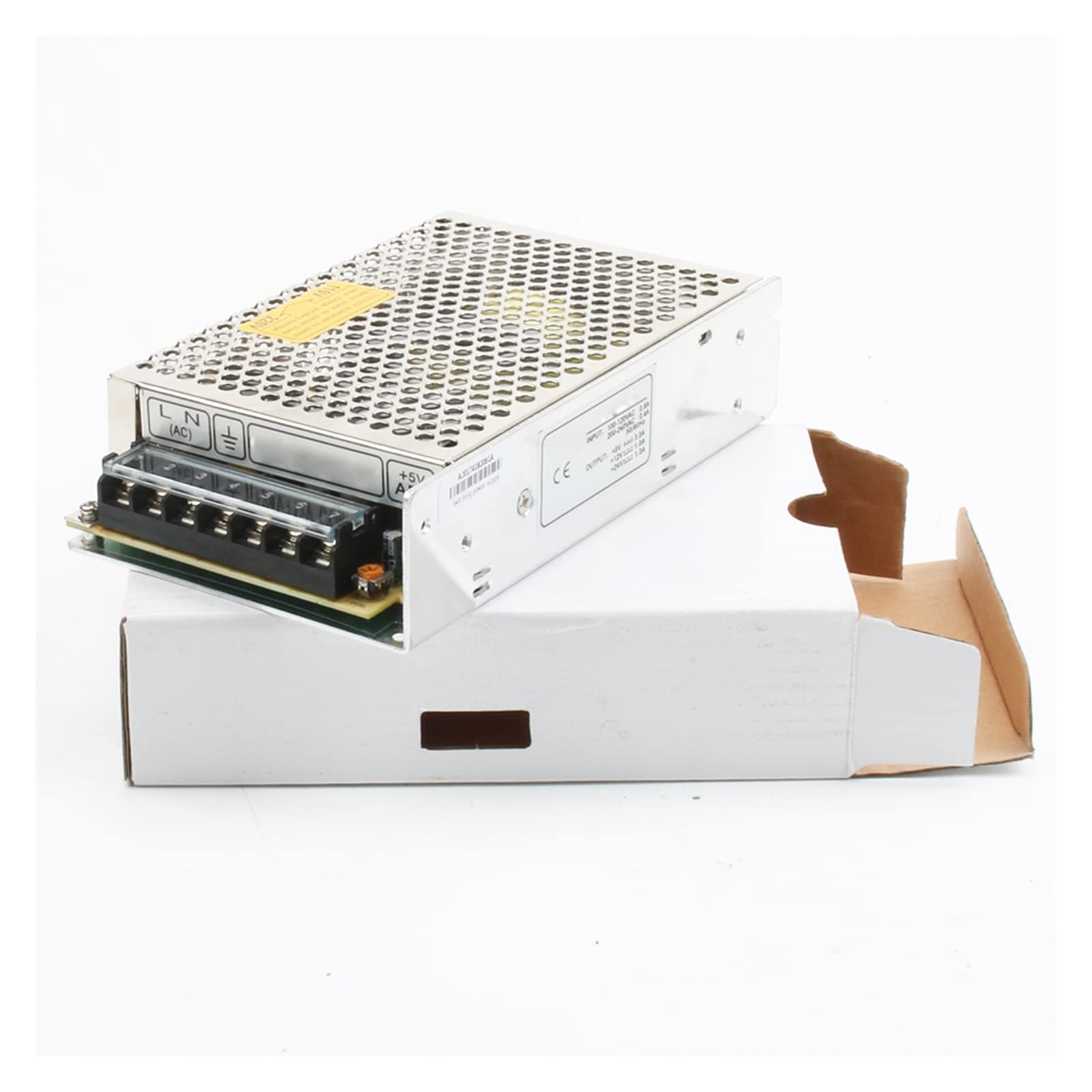 Alimentazione a triplo uscita 60W 5V 5A, 15 V 2A, 15V 0.5A Power supply. T-60C. Convertitore CC DC. Alimentatore Switching