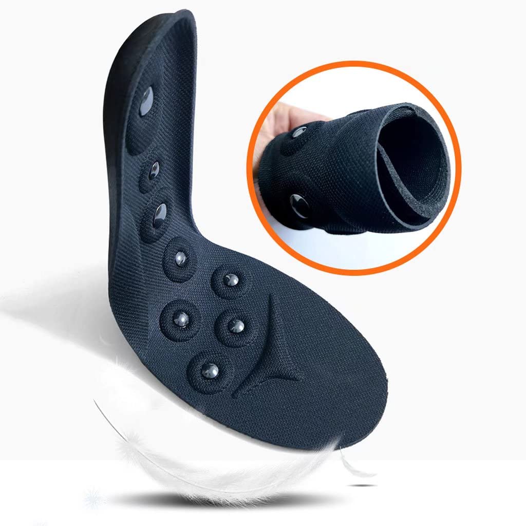 Solette per massaggi traspiranti Solette per terapia magnetica, miglioramento della circolazione sanguigna Fascite plantare Assistenza sanitaria per i piedi, riflessologia plantare Dolore al piede Dig