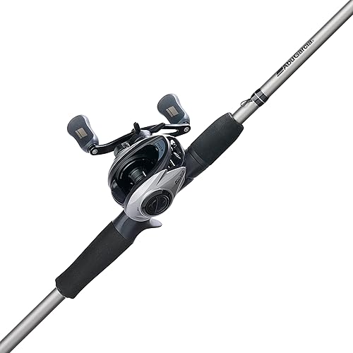 Abu Garcia Max X Low Profile Baitcast Reel and Fishing Rod Combo