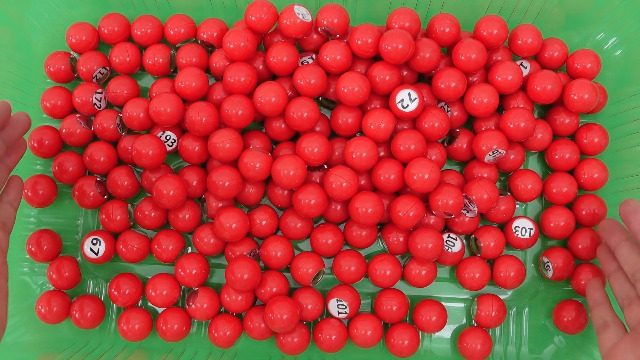 Amazon.com: Liliful 200-Piece Raffle Bingo Ball Set - Numbered 1