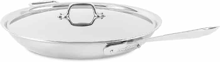 Amazon.com: All-Clad D5 5-Ply Brushed Stainless Steel Fry