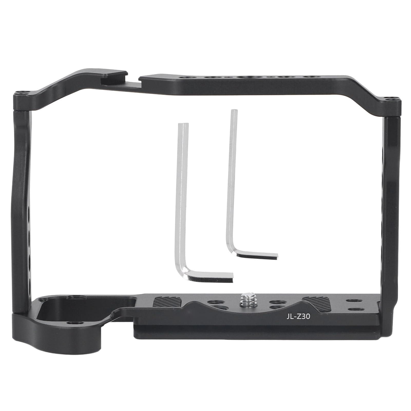 Jaula para Cámara, Diseño Hueco, Jaula Completa de Aleación de Aluminio con Expansión Múltiple, Tornillos de 1, 4, 3, 8 Pulgadas, Placa de Liberación Rápida de Zapata Fría, Plataforma DSLR
