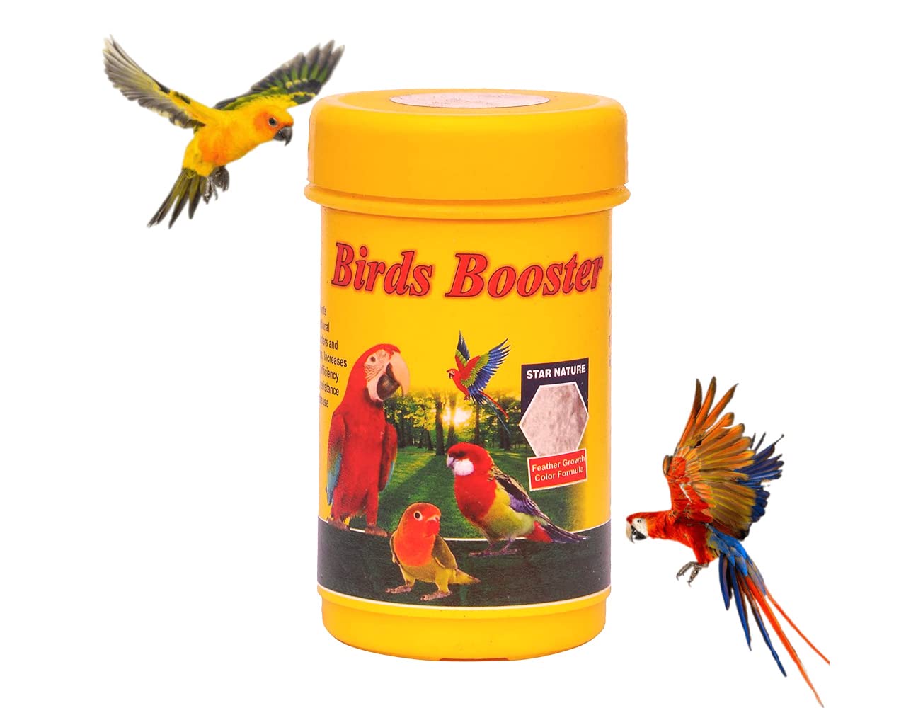 VAYINATO® Bird Booster Feather Growth & Color Formula Bird Health Supplement, 50g by Petzlifeworld (B0B5NFBFH2) Amazon Price History, Amazon Price Tracker