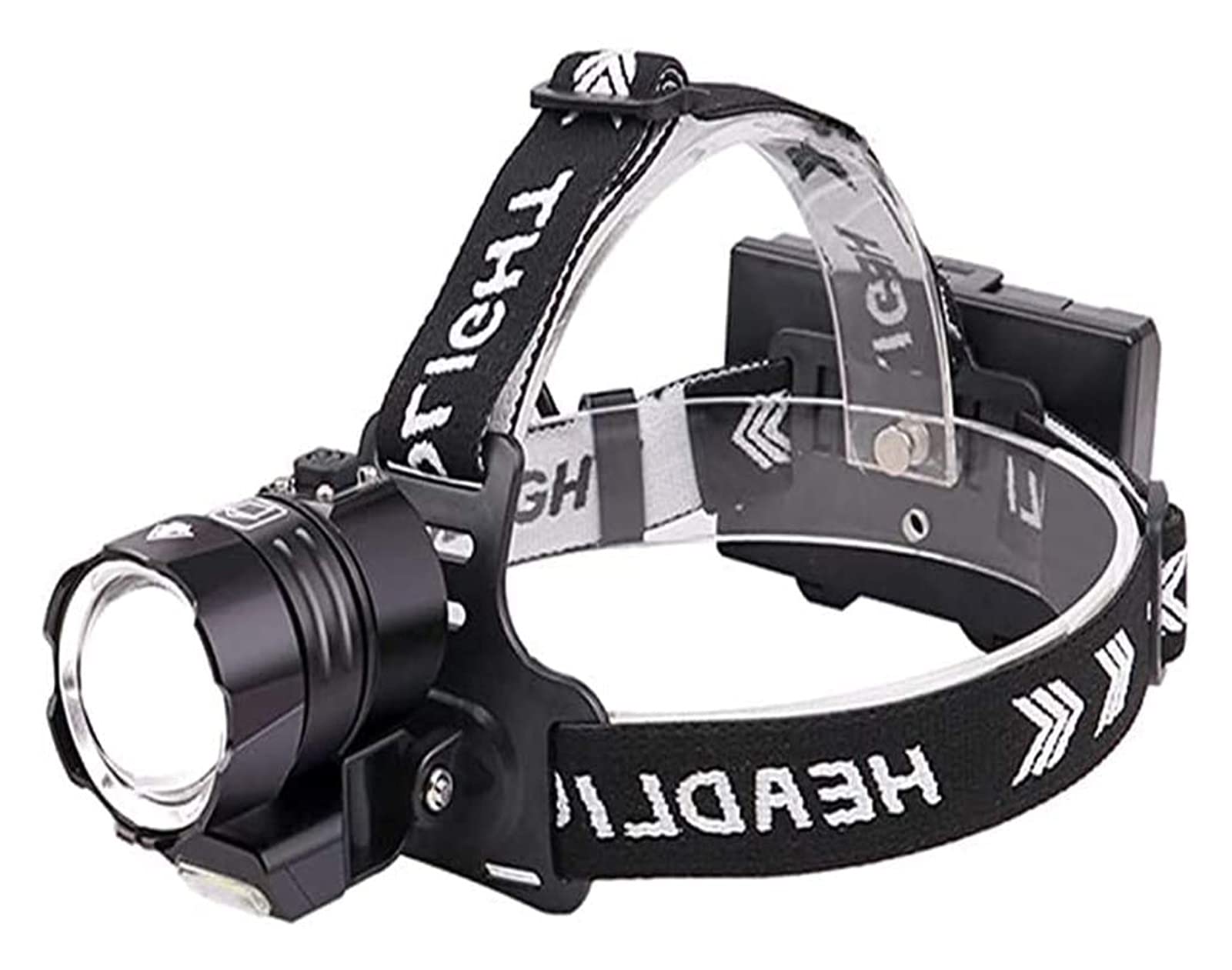 Latarka czołowa czołówka， Latarka czołowa akumulatorowa Super jasna 12000 lumenów XHP90.2 Jasna latarka czołowa LED o wysokiej jasności lumenów z wyświetlaczem mocy 4 tryby