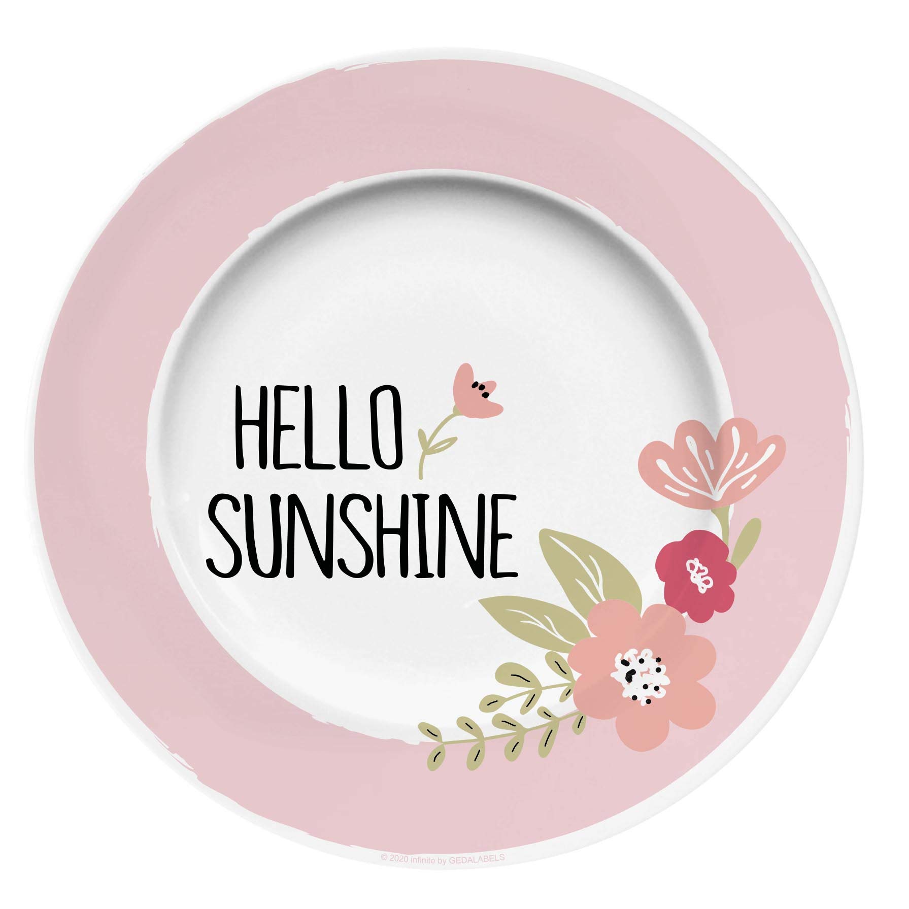infinite by GEDA LABELS (INFKH) 13092 Plate, Porcelain