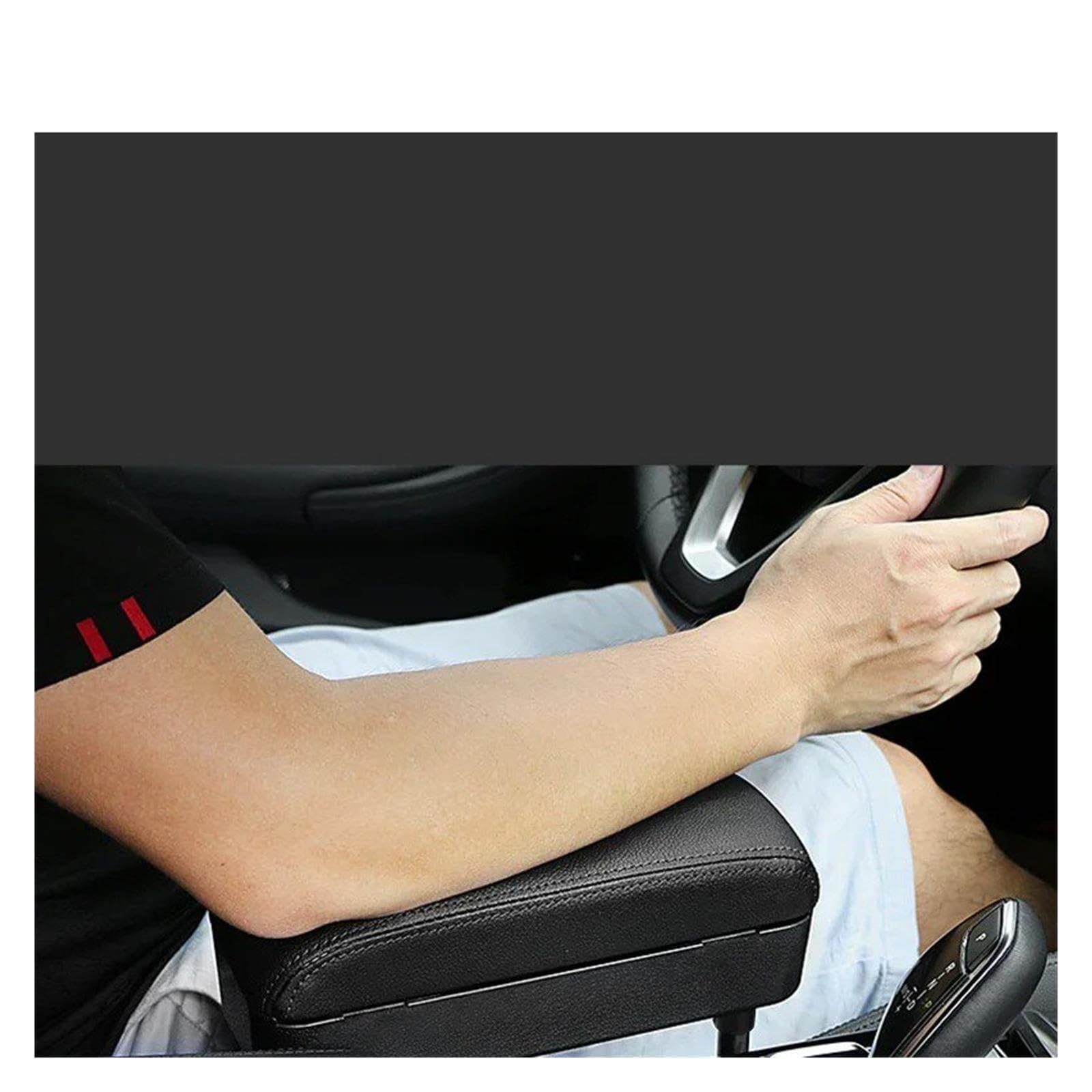 Organizador Universal Reposabrazos Coche Con Caja Almacenamiento Elevable