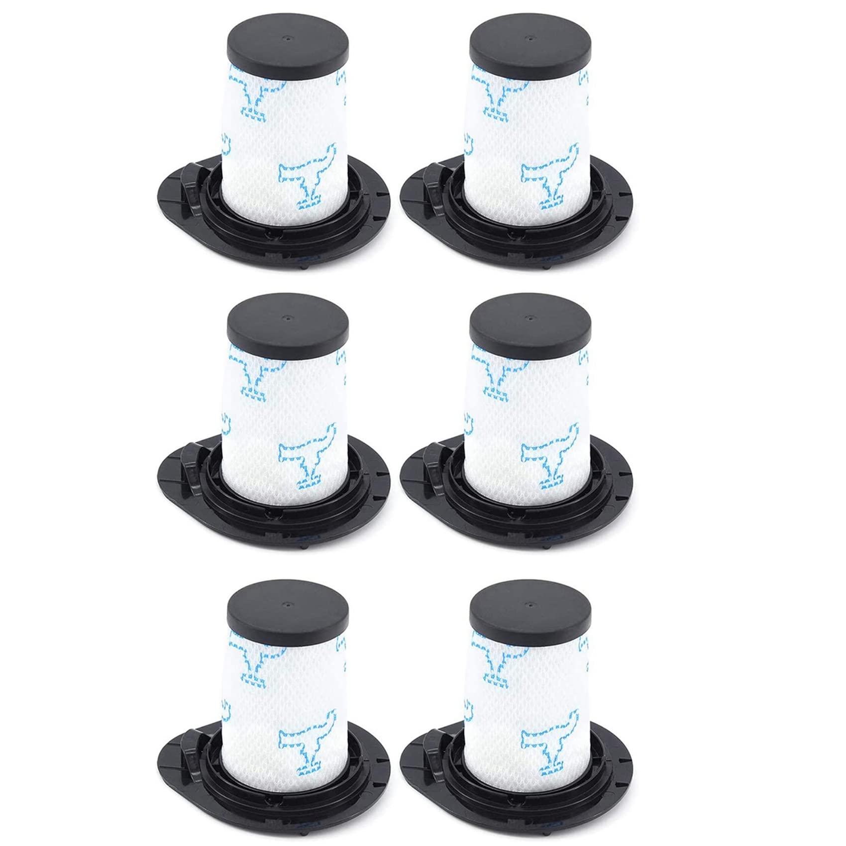 Cwmiibili 6 Pcs Filters for 460 RH92Xx and Flex 560 RH94Xx Vacuum Cleaner,Parts ZR009002