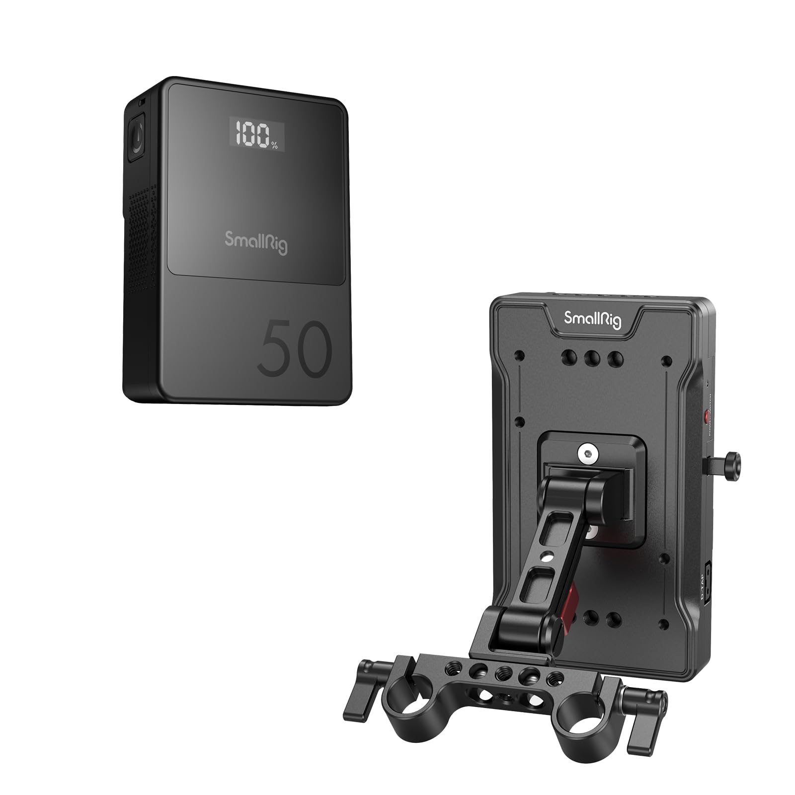 SMALLRIG Bundle V-Mount Battery V-Mount Battery Adapter Plate