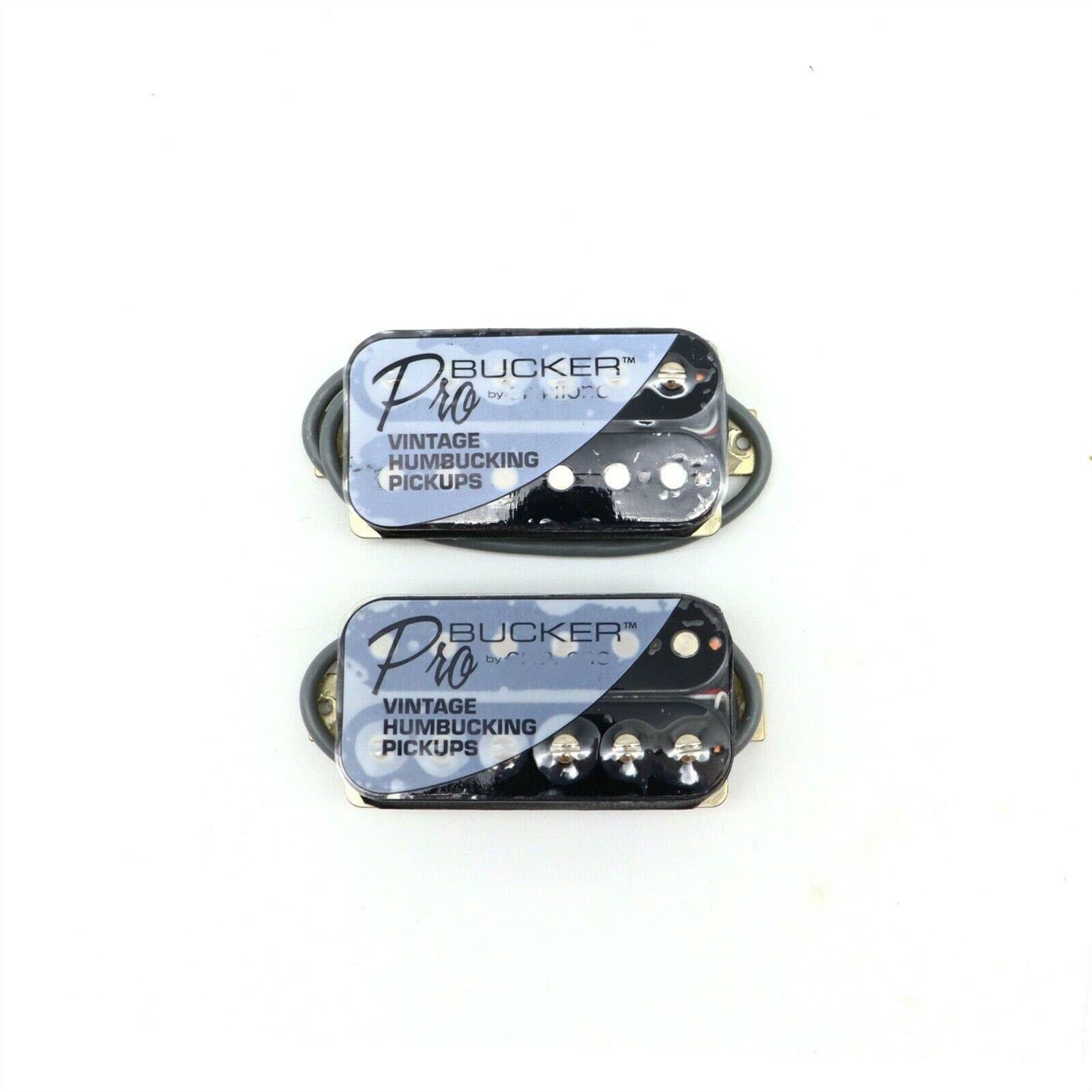 pastilla de guitarra eléctrica Cuello De Guitarra Y Puente Humbucker Pickups Con Arnés De Cableado Profesional guitarra eléctrica pastillas