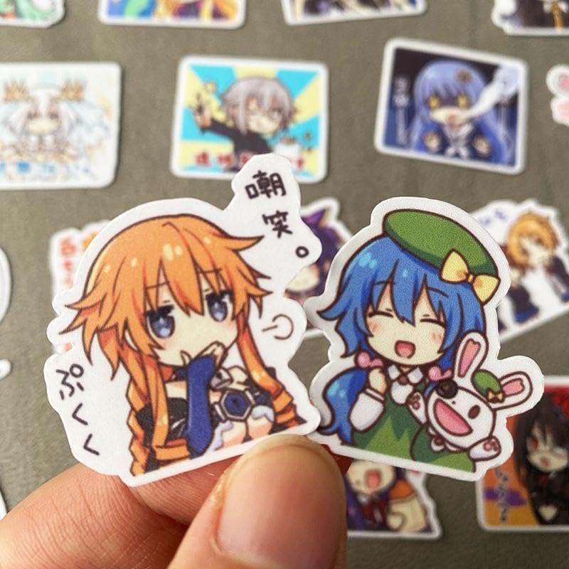 Amazon.co.jp: デート ア ライブ 40枚ぐらい シールバック ステッカー