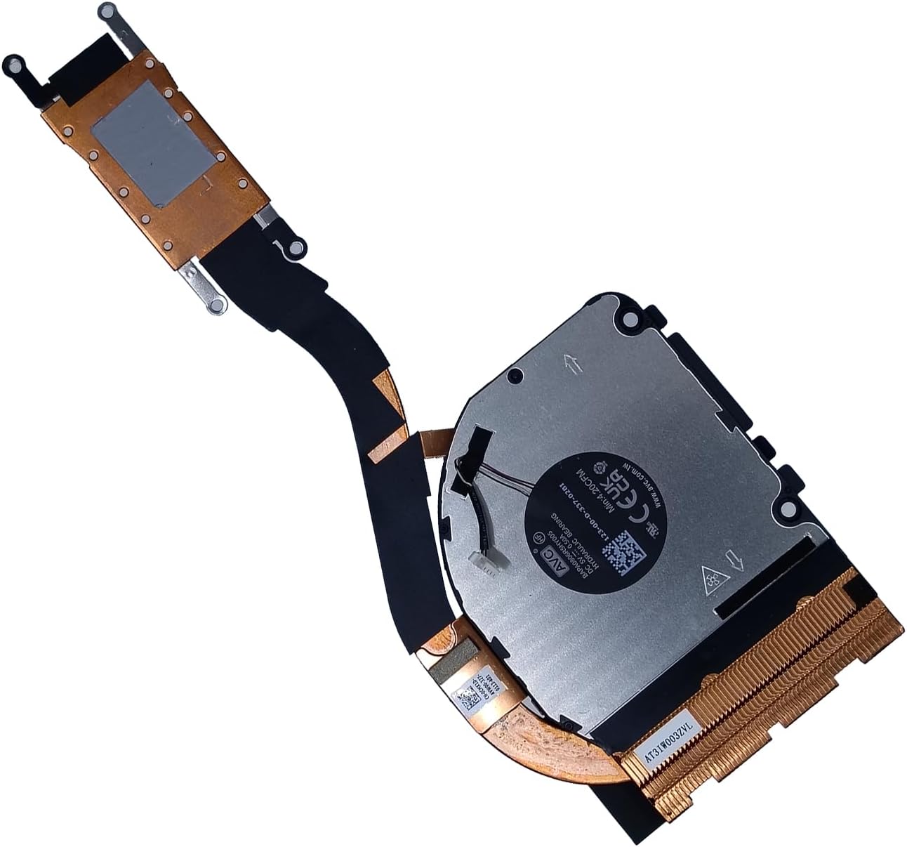 Replacement for Dell Latitude 7430 E7430 Heatsink with Copper Pipes Cooling Fan Module for CPU/GPU 0CMX1D CMX1D AT3IW003ZVL