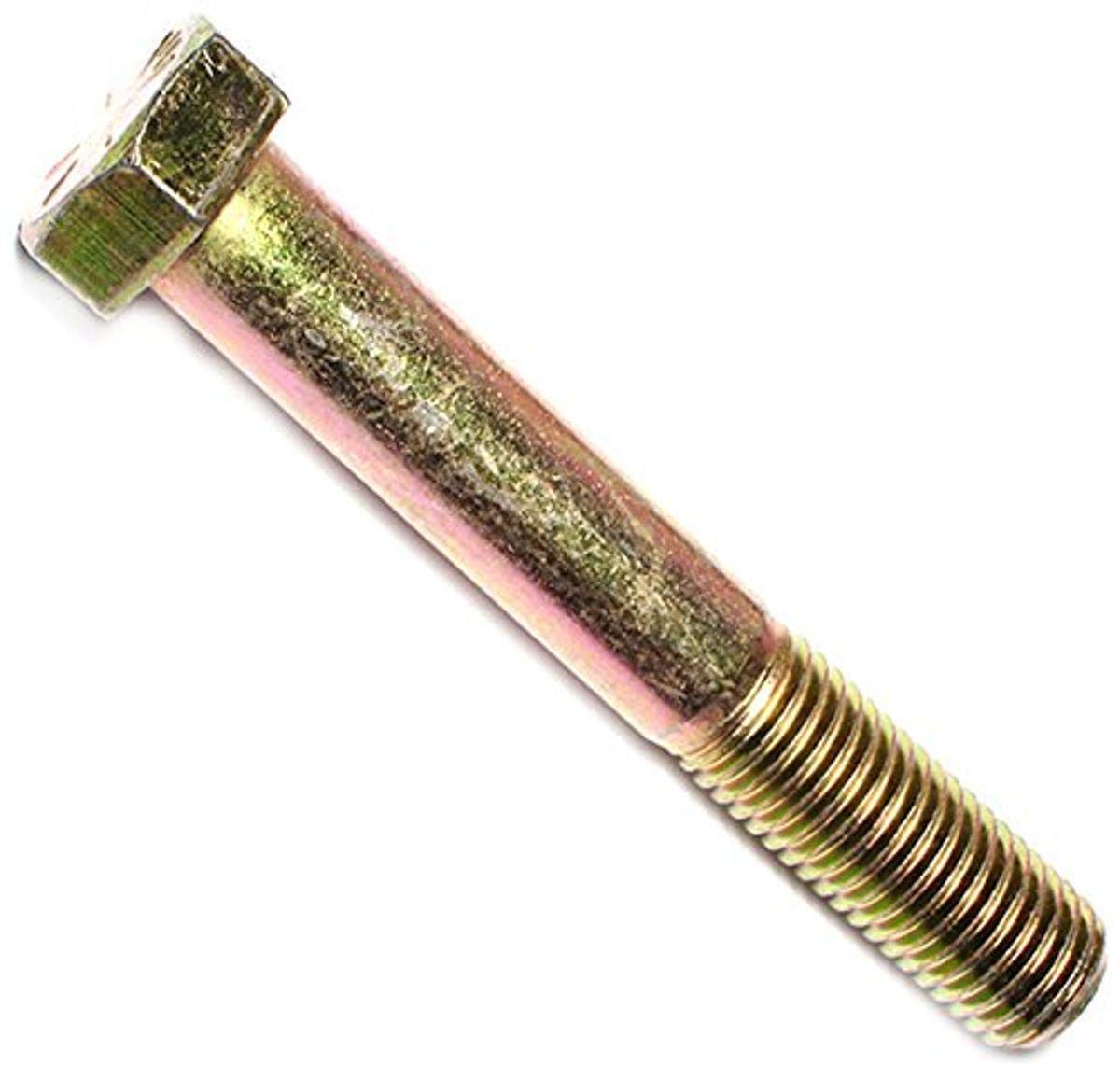 Tornillos hexagonales grado 8 evitan roturas en uniones pesadas rosca 3/4-10 x 12,7 cm