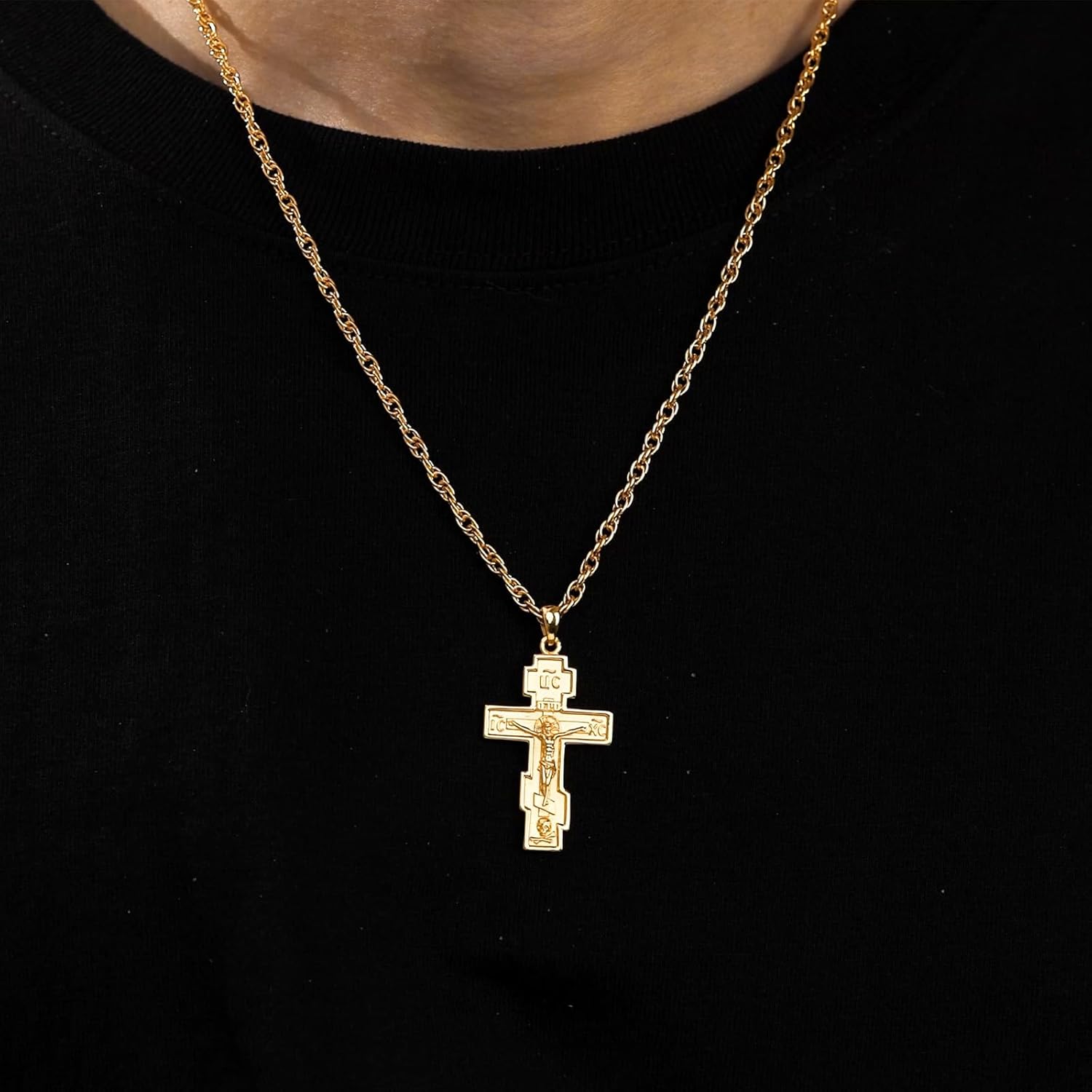 INFUSEU Faith-Inspired Christian Catholic Saint Necklaces Religious Protection Gifts for Women - Image 8