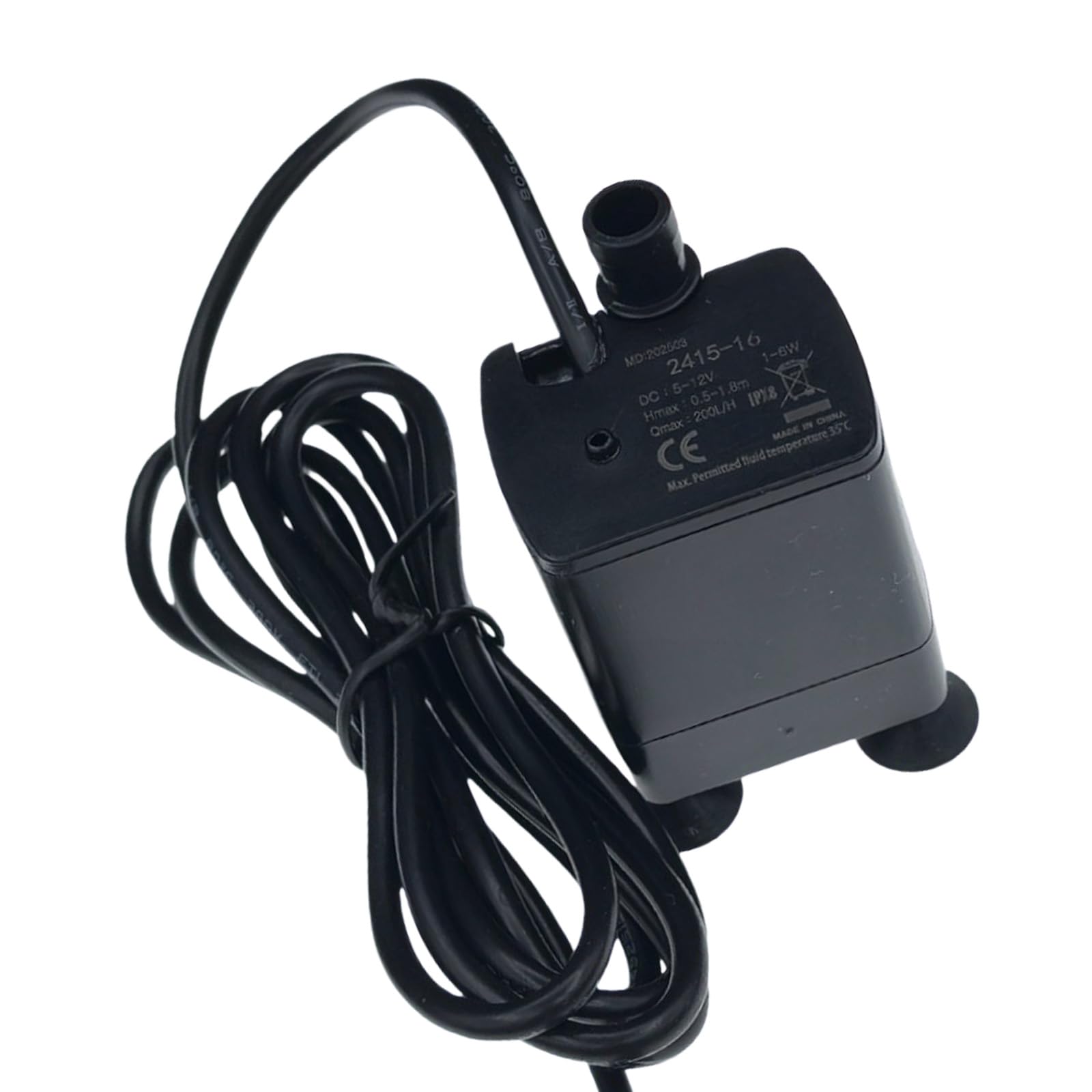 3. Adjustable brushless fountain water circulation, brushless aquariums for quiet aquariums and ponds, small water pump, low noise