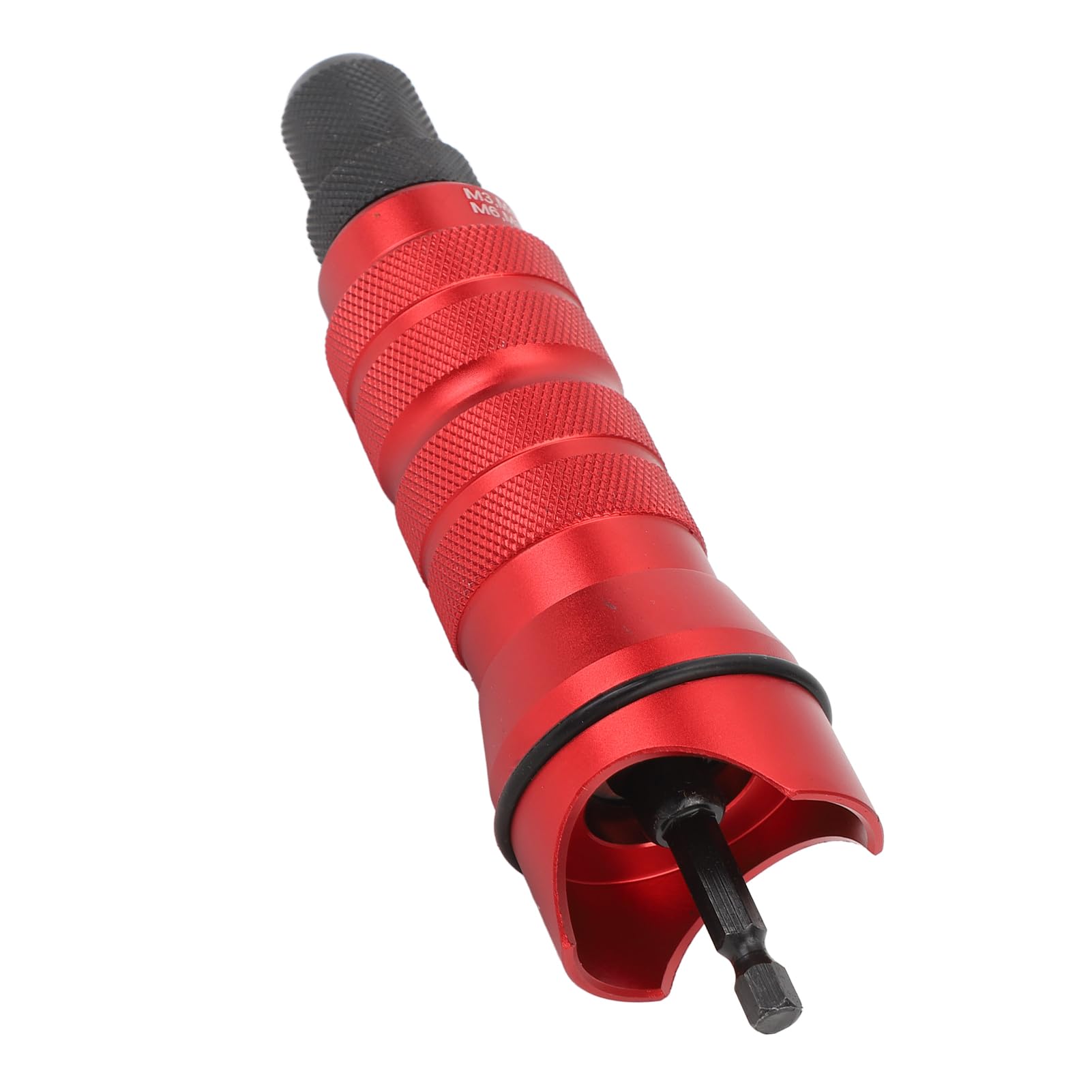Elektryczny Adapter Wiertarski do Nitów, Zestaw z 6 Wymiennymi