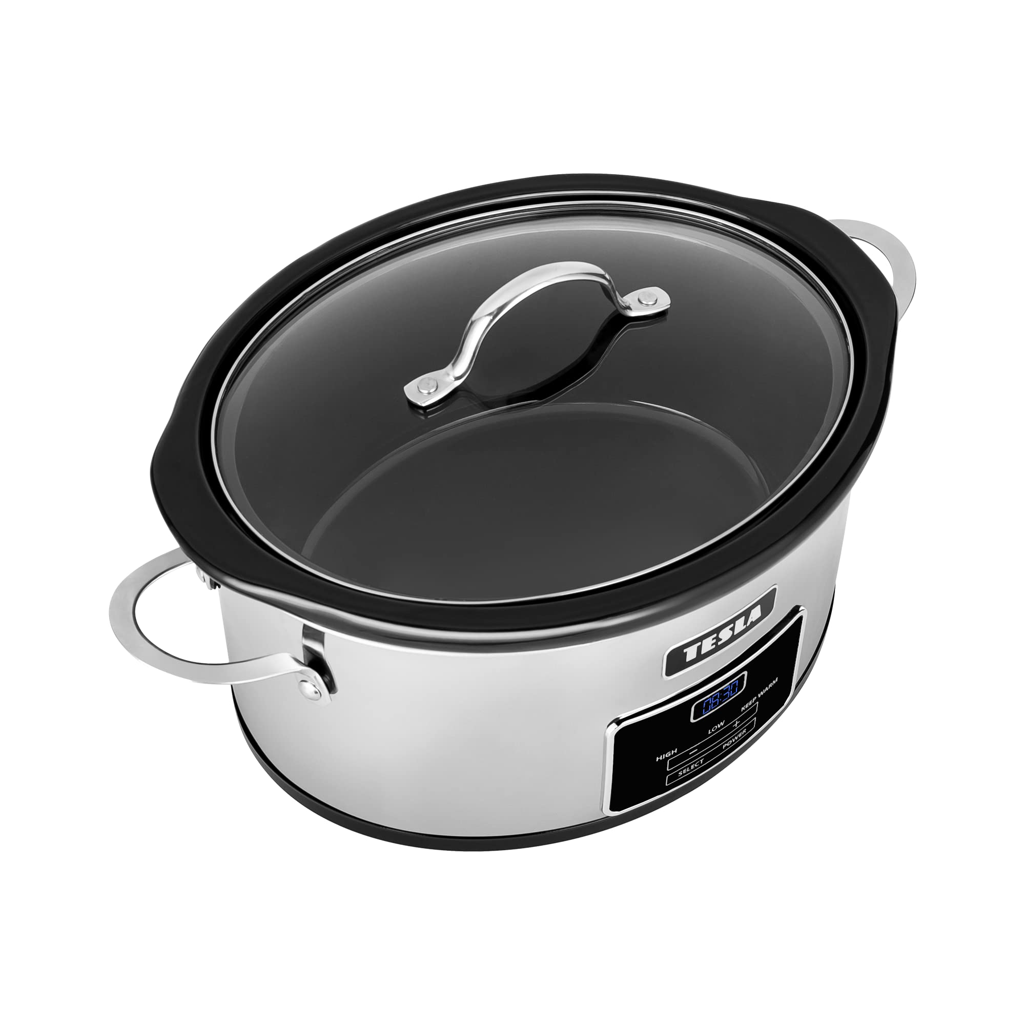 TESLA SlowCook S800 Deluxe wolnowar - 5,6 l, 250 W, cyfrowy zegar sterujący