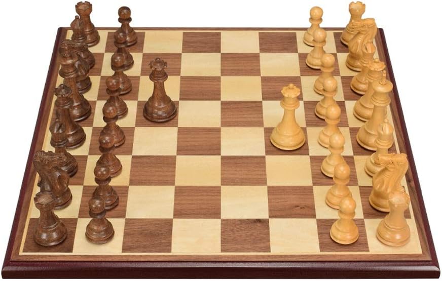 チェスセット国際 チェスのハイエンドのソリッドウッドチェスのピースチェスゲームのための専用の大きい三次元木製チェス板 チェスゲーム