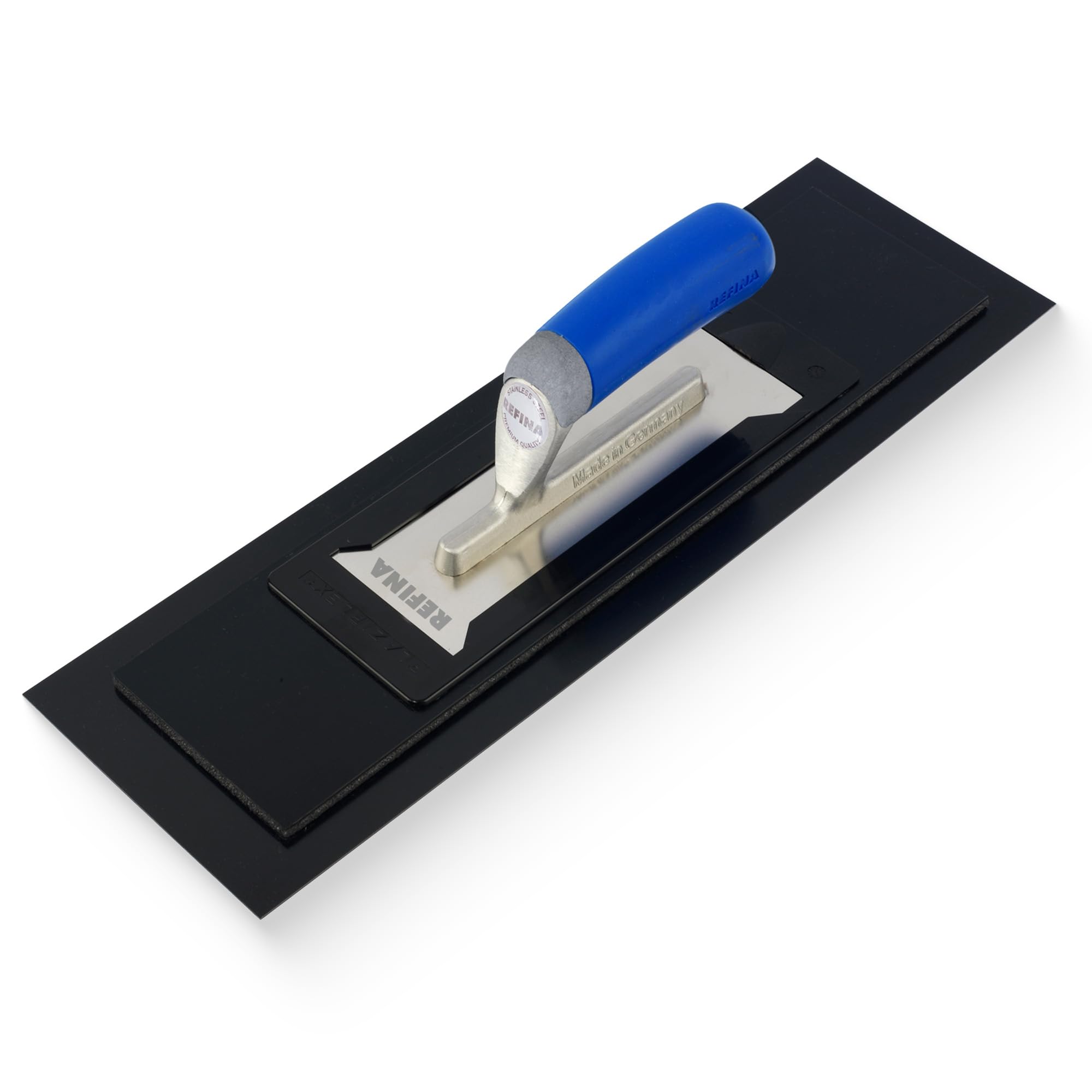 REFINA PLAZIFLEX Plastering Trowel -18" x 5.5" (450mm x 140mm) 1mm Foam Backed Plaster Trowel - Lightweight Interchangeable Plastering Tools for Gypsum Plaster & Skim Coat — image 1