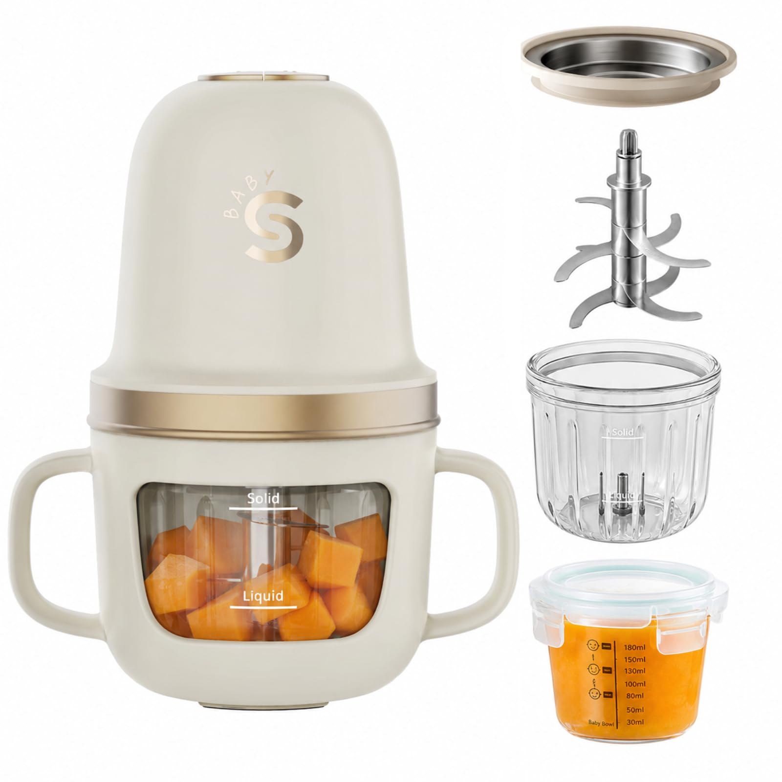 SosekiBaby Solo Baby Food Maker in Ivory