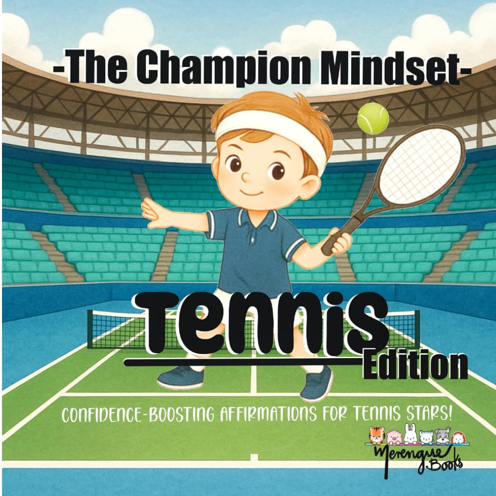 The Champion Mindset - Tennis Edition: Tennis Affirmations for Kids | Strong Mindset, Confidence, Focus & Resilience for Young Athletes