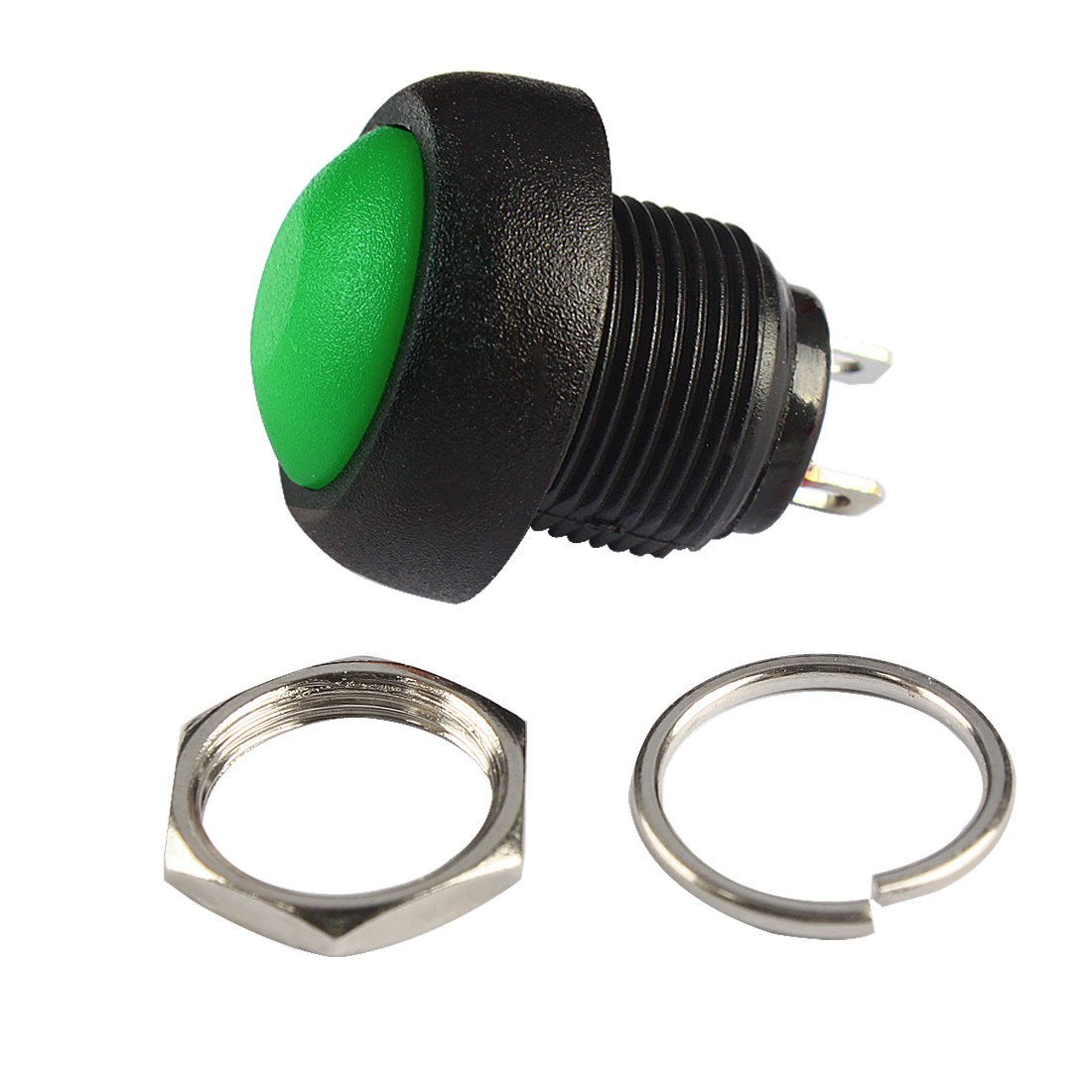 Pulsanti Momentanei 10x12mm - 10 Pezzi Mini Interruttori Rotondi Impermeabili | Per DIY Elettronico