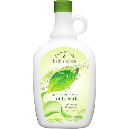 Amazon : Village Naturals Bath Shoppe White Tea Milk Bath 28 fl oz