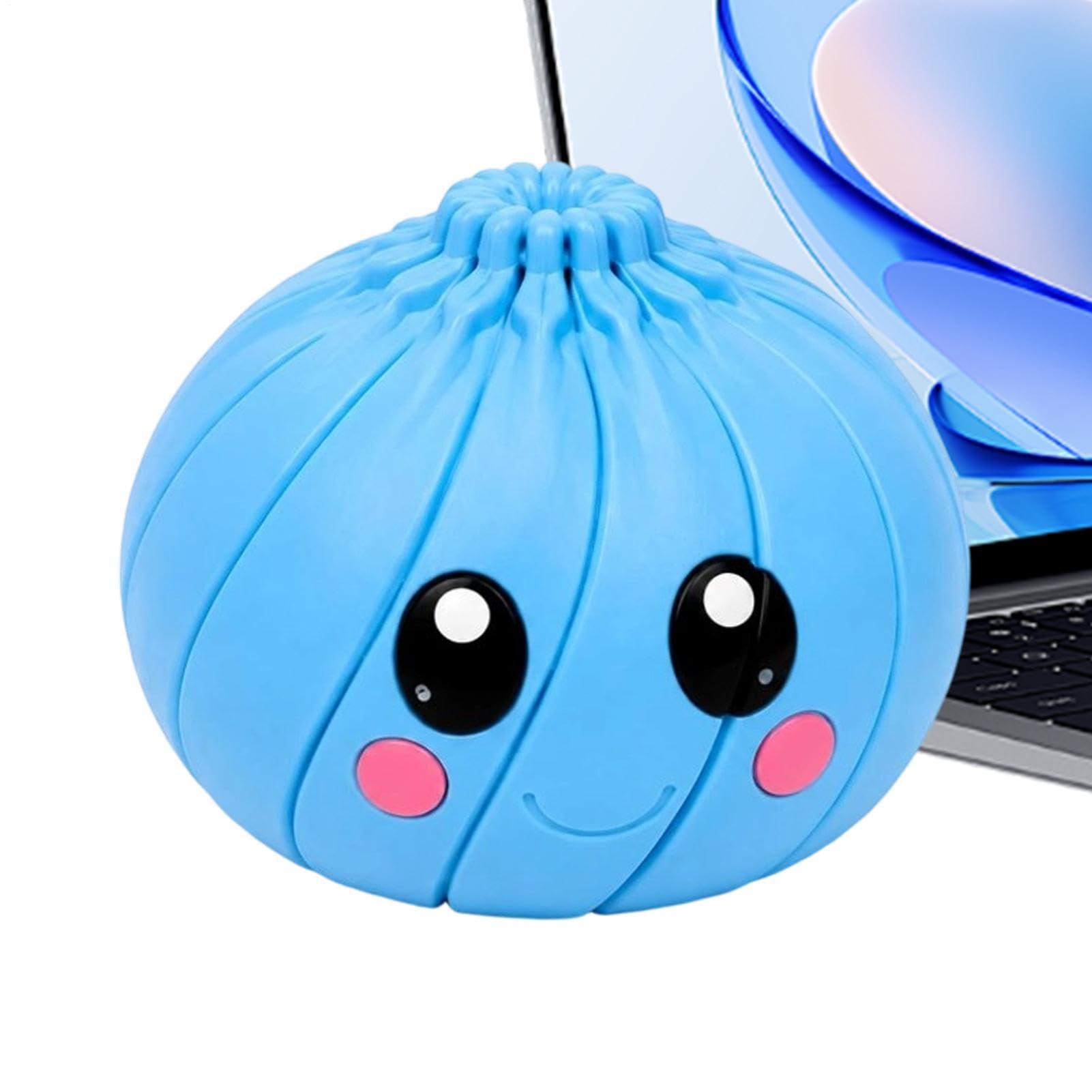 3D Printed Sensory Dumpling Toy – Cute Articulated Desk Figurine