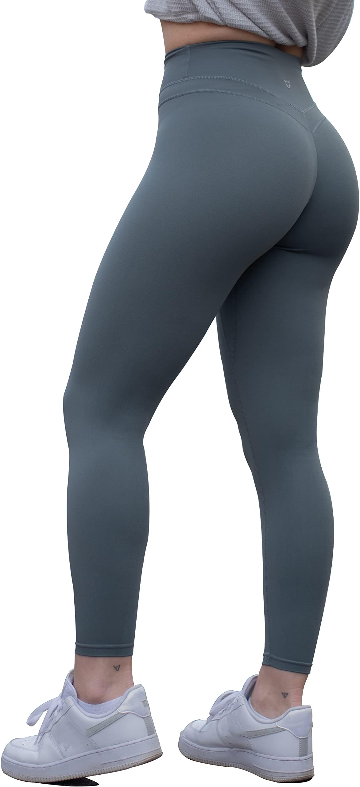 TomTigerWomen's Yoga Pants 7/8 High Waisted Workout Yoga Leggings for Women Butt Lifting Tummy Control Booty Tights