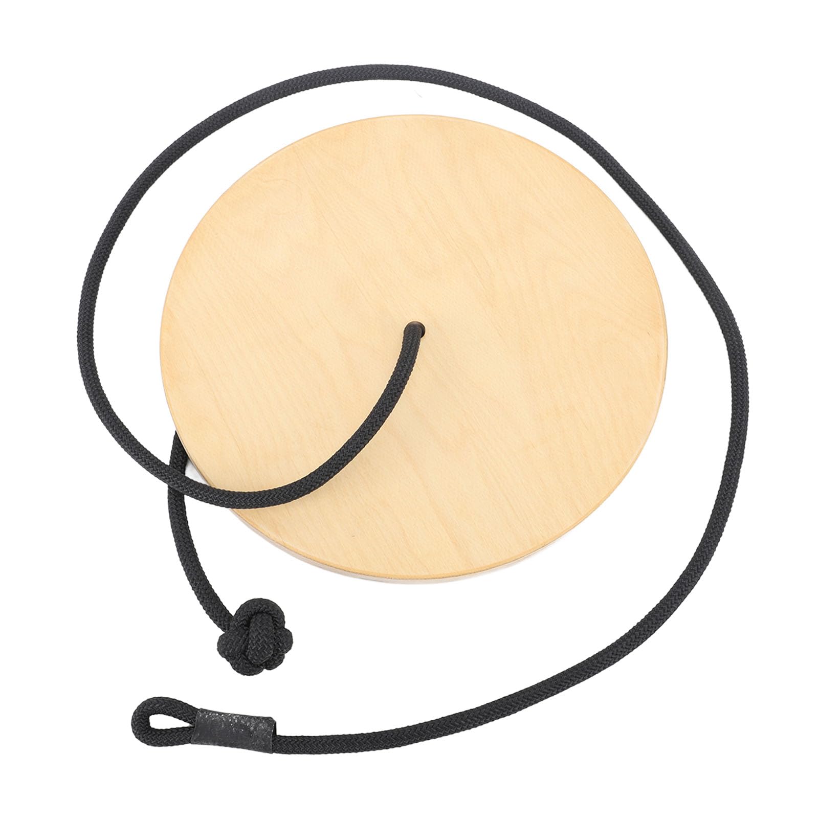 Balançoire en Corde à Disque en Bois, balançoire Ronde pour Arbres, adaptée aux Enfants et aux Adultes, balançoire d’entraînement à l’équilibre en Bois de Bouleau Robuste et