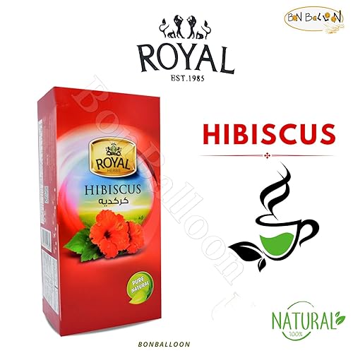 Miniatura 3 de Royal Natural Hibiscus Flower Tea Bags Pure Natural Seco Roselle Egipcio Herbario Libre de Cafeína Egipto Asuani Asuán Chai Hybiscus Hibscus Té