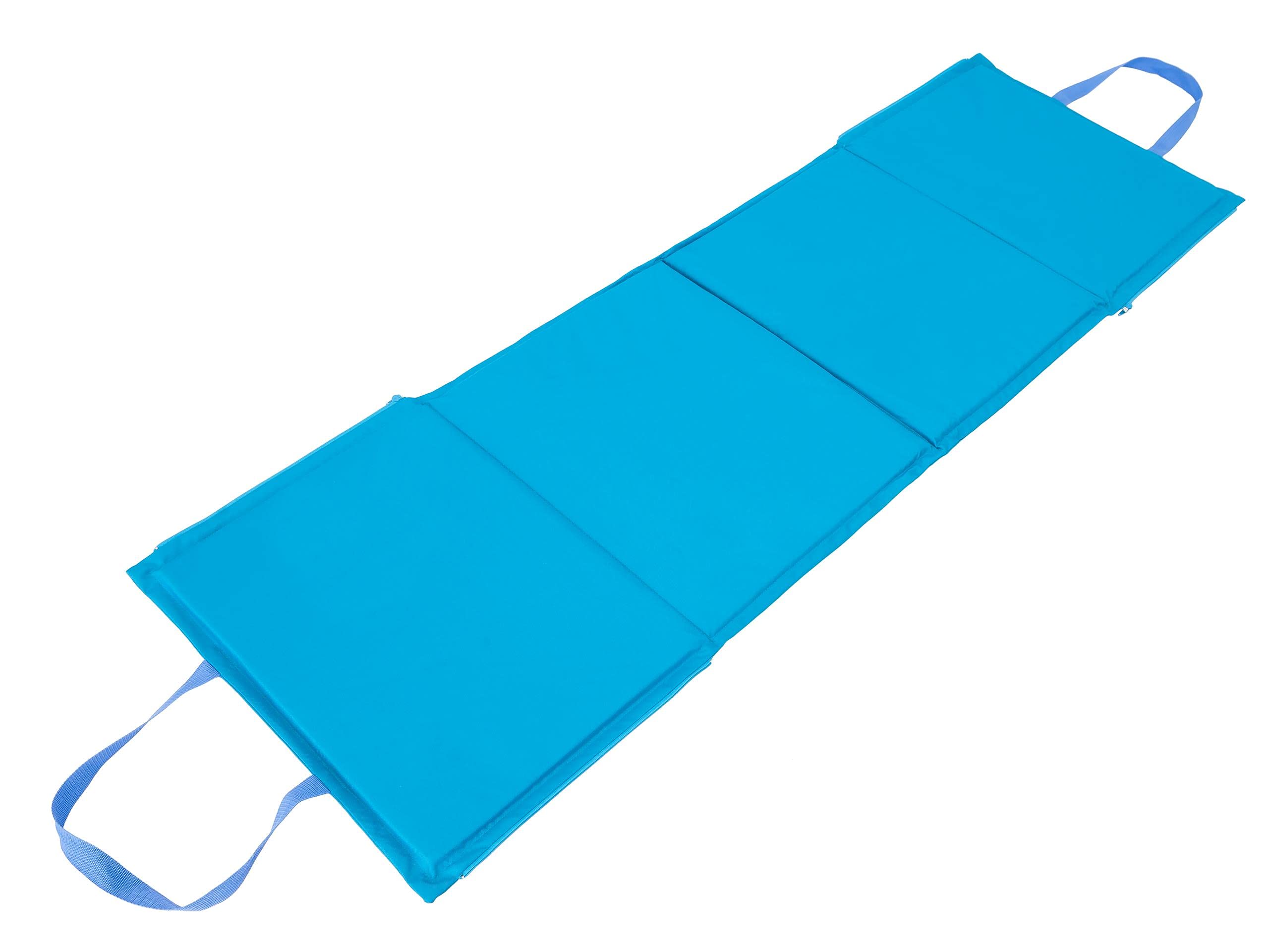 Strandmatte faltbar zu Tasche 2in1 Sonnenliege Strandliege Matte Gartenliege, Kopfkissen, Strandauflage, Auflage, tragbar, Strandtasche, viele Farben