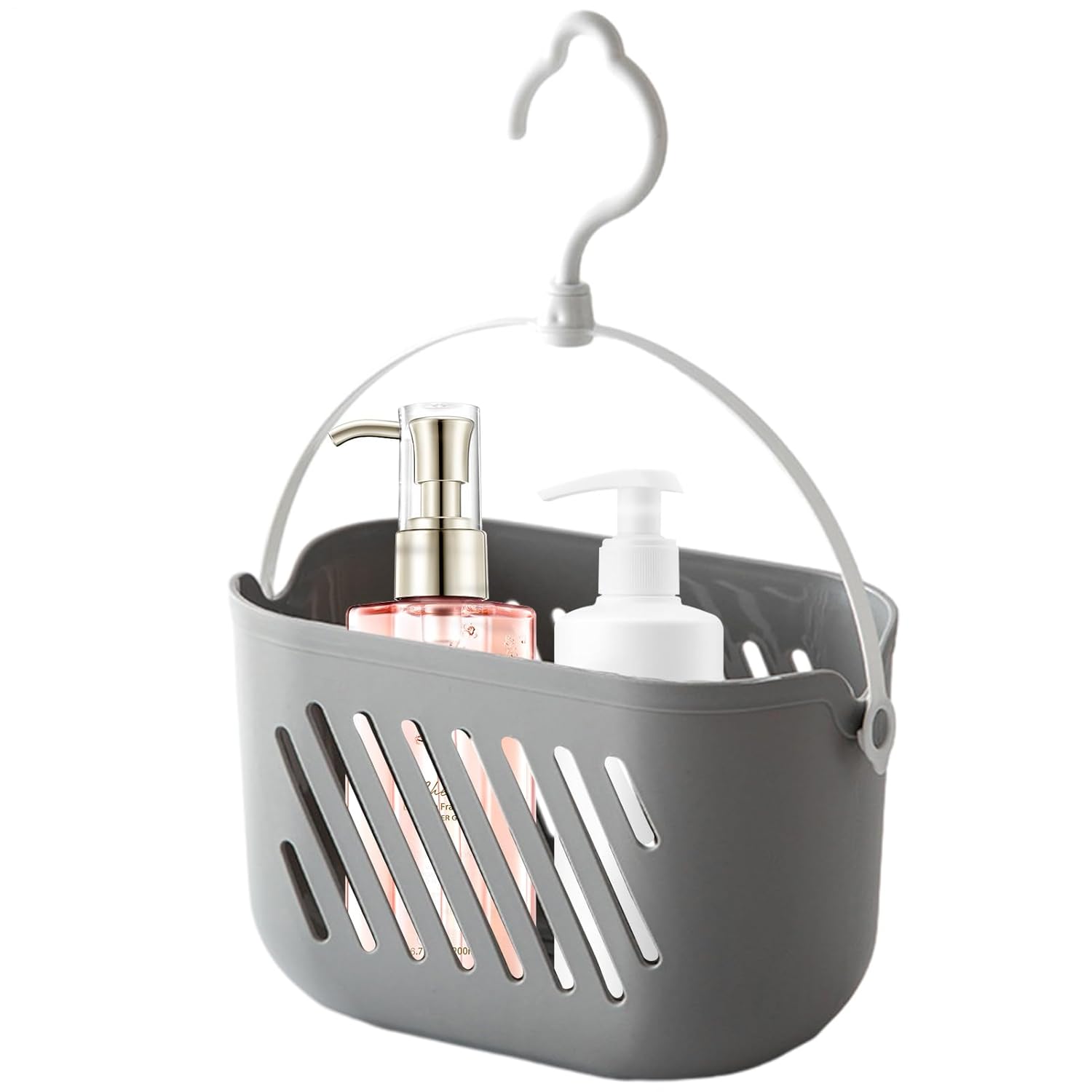Shower Caddy Basket - 12x6 Inch Storage Basket With Handle Rust-Proof Organization Baskets Hanging Metal Wire Tray Hanging