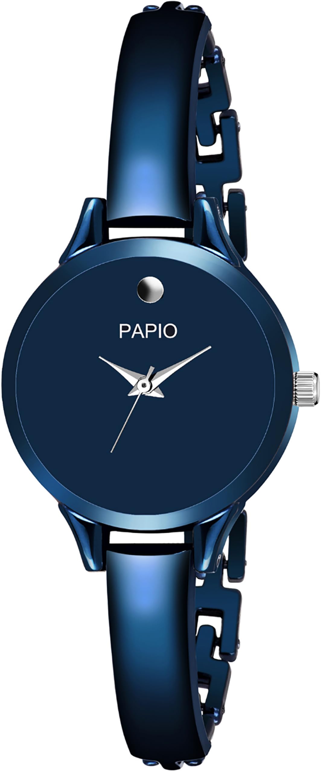 PAPIO Blue Color Metal Belt Ladies and Girls Analog Watch for Women (310-BLUE) (B08FZL15XC) Amazon Price History, Amazon Price Tracker
